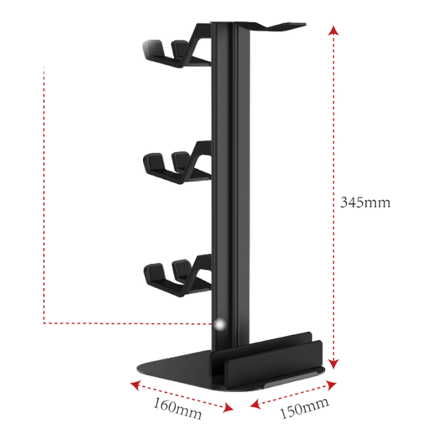 For Switch 2 /PS4/ PS5 /Xbox/PC Game Controller Stand Bracket Holder For Nintendo Switch/Oled/Lite Game Console Storage Stand