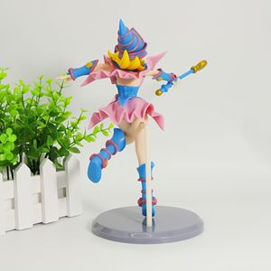 <span class=keywords><strong>Yu</strong></span> <span class=keywords><strong>Gi</strong></span> <span class=keywords><strong>Oh</strong></span> Figuras Duel Monstres Yugi Muto Dark Magician Girl Figurine en plastique Statue Modèle Anime Figure 21CM - Product Image 5