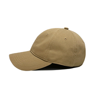 Casquette de baseball vintage délavée et usée en gros, de haute qualité, 6 panneaux, non structurée, avec logo personnalisé