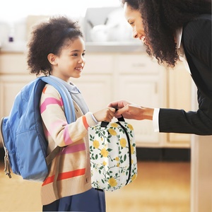 Custom Flowers Print Waterproof Small <b>Cooler</b> Tote Bag Portable Waterproof Lunch <b>Box</b> Bags for Kids Adult - Product Image 5