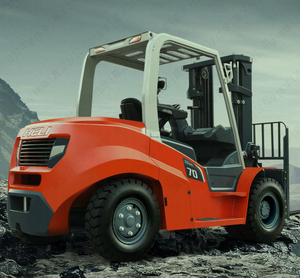 Carretillas elevadoras eléctricas de marca superior de China <span class=keywords><strong>7</strong></span> toneladas nuevo Heli CPCD70 CPCD55 CPC30 CPC35 CPC38 origen en Shanghai - Product Image 3