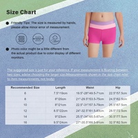 Traje de Baile Latino para Niñas de 6 a 16 Años, Trajes de Danza Lírica para Competencia, Shorts Deportivos de Gimnasia, para Eventos, Clases, Entrenamiento, Espectáculos de Danza