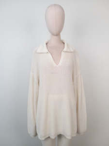 Ensemble de deux pulls en laine longs et unis pour femmes - Vêtements élégants pour l'été - Product Image 1