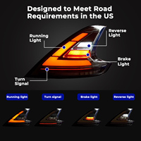 Feux arrière pour Nissan 370z Z34 2008-2019, systèmes d'éclairage automobile, feux arrière entièrement à LED, accessoires de voiture
