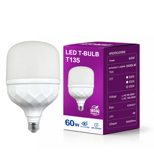 Bombillas LED en Forma <span class=keywords><strong>de</strong></span> T <span class=keywords><strong>de</strong></span> Fábrica Zhongshan, E27 B22 E40 5W-85W, Ahorro <span class=keywords><strong>de</strong></span> Energía, Piezas <span class=keywords><strong>de</strong></span> Materia Prima SKD con 2 Años <span class=keywords><strong>de</strong></span> Garantía - Product Image 1