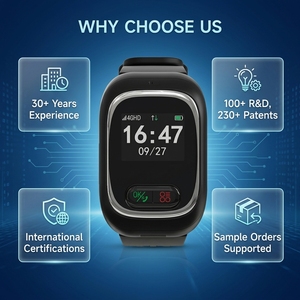 นาฬิกาอัจฉริยะสำหรับผู้สูงอายุ ระบบติดตาม GPS พร้อมสายรัดข้อมือ รองรับการโทรผ่านเครือข่าย 4G LTE ป้องกันการพลัดหลงสำหรับผู้ป่วยภาวะสมองเสื่อม พร้อมระบบ Geo-fencing แบบเรียลไทม์ - Product Image 6