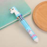 Stylo Gel Kawaii Coréen 0,5 mm – 10 Couleurs Tendances – Promotionnel – Mignon – Fabricant de Papeterie