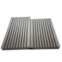 Planches de terrasse en WPC solides, imperméables et antidérapantes pour jardin, terrasse, bord de piscine, patio, revêtement de sol extérieur