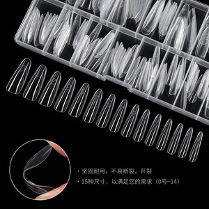 150 Moldes de Extensión de Uñas de ABS <span class=keywords><strong>con</strong></span> Escala de Medición, Plantillas de <span class=keywords><strong>Gel</strong></span> Constructor sin Papel para Puntas de Uñas de <span class=keywords><strong>Gel</strong></span> UV - Product Image 2