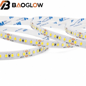 Tiras de Luces LED SMD2835 PCB de 8 mm Ra85 DC24V 16W/M 3000 4000K 6500K para Sala de Estar, Tiras LED Blancas Cálidas y Frías Suaves - Product Image 5