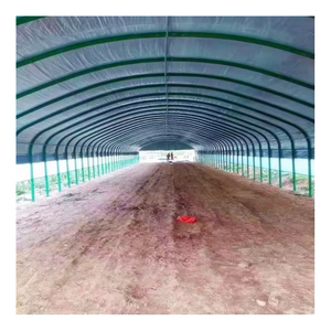 Serre tunnel d'élevage pour volailles, pour poulets - Product Image 1