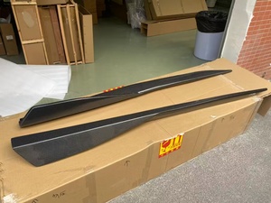 Kit carrosserie en Fiber de carbone C8 pour <span class=keywords><strong>Chevrolet</strong></span> <span class=keywords><strong>Corvette</strong></span> C8 jupe latérale à lèvre avant diffuseur arrière Kits de carrosserie de becquet arrière - Product Image 2