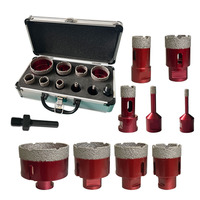 Forets diamantés M14 pour brasage sous vide CSD, jeu de forets centraux, garantie 1 an