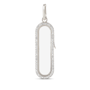 Медальон из Овального стекла с подвеской из 925 серебра, персонализированные украшения на память с цепочкой и подвесками - Product Image 6