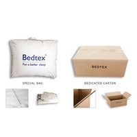 Couette en duvet d'oie 100% coton 400 fils, microfibre polyester, édredon Hilton
