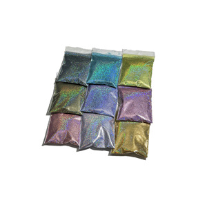 Polvo de Purpurina Holográfica de Alto Brillo, Mezcla de Purpurina Gruesa, Purpurina Cosmética de Colores, Purpurina a Granel - Product Image 4