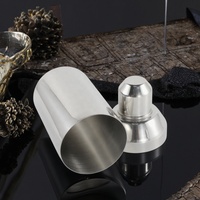 Shaker à Cocktails en Acier Inoxydable Pondéré, Outils de Chauve-Souris pour Cocktails