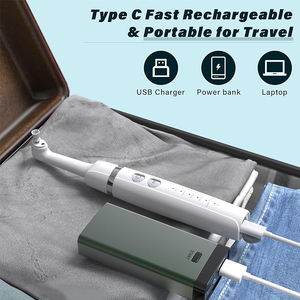 5 têtes de rechange Portable électrique blanchiment des dents polisseuse à dents pour usage domestique avec pâte à polir - Product Image 5