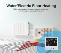 Comforter caldera de gas radiador agua por suelo radiante termostato de calefacción por suelo radiante controlador de temperatura WiFi termostato inteligente digital