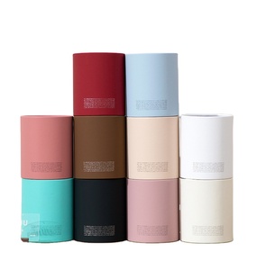 Boîte Cadeau Ronde <span class=keywords><strong>en</strong></span> <span class=keywords><strong>Carton</strong></span> Rigide de Luxe avec Logo Personnalisé, Grande Taille, <span class=keywords><strong>Diamètre</strong></span>, Emballage Rose, Tube <span class=keywords><strong>en</strong></span> Papier avec Couvercle - Product Image 1