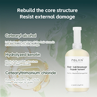 POLAN 500ml Produits capillaires biologiques anti-casse, Essence réparatrice pour cheveux abîmés