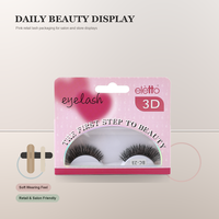 Faux cils 3D avec colle à cils, doux, confortables, qualité supérieure, réutilisables, pour la vente en gros de produits de beauté