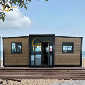 20ft có thể gập lại thép <span class=keywords><strong>container</strong></span> nhà thiết kế hiện đại sang trọng mô-đun nhà văn phòng xây dựng prefab biệt thự cửa hàng - Product Image 2