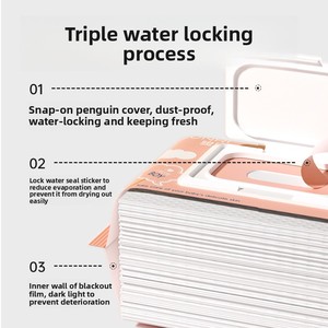 Thân Thiện Với Môi Lớn Gói Bé Khăn Lau Đặc Biệt Ướt Mô Cho Trẻ Sơ Sinh Mông Làm Sạch Dày Hộ Gia Đình Khăn Lau - Product Image 6