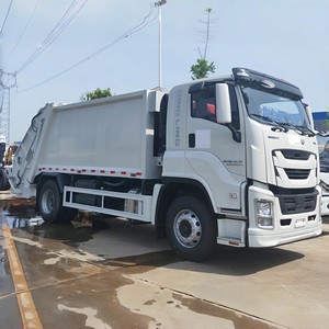Camion Compacteur à Ordures Diesel ISUZU GIGA 16m³ Ultra-High 4X2 pour la Collecte des Déchets à Vendre - Product Image 1