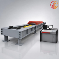 Wire Rope Cable Sling Tensile Strength Testing Equipment 1000kN Servo Hydraulic Horizontal Tester