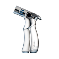 Usine Big Classic Cigarette Butane Allume-cigare Coupe-vent Butane Jet Big Cigar Gun Torch Briquet