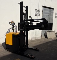 Vente directe d'usine Huize, chariot élévateur à griffes électrique robuste de 500 kg, personnalisable, facile à utiliser pour les restaurants