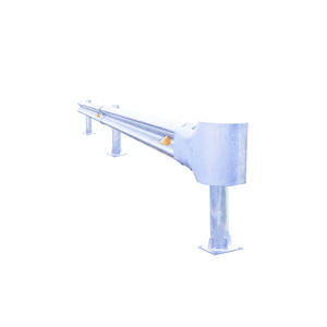 Hoge Impact W-Balk Zink Gecoat Staal Zilver Ingenieur Reflecterende Weg Vangrail Verkeersbarrière Voor Snelwegverdelers - Product Image 2