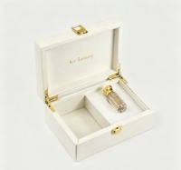 Cajas Magnéticas Cuadradas de Incienso y Perfume, Ecológicas y de Lujo, Hechas con Materiales Reciclados, 3ML/6ML/12ML, Empaque de Regalo de Cuero PU, Modernas