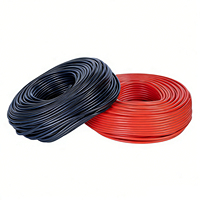 Cable de Silicona UL3512 7 AWG 12mm² Flexible, OFC Estañado, 600V, Cable de Alta Corriente para BESS, Baterías EV, Calefacción Industrial