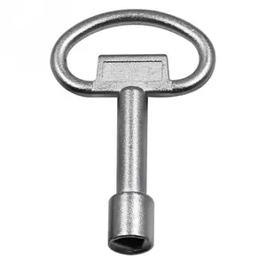 1 Way Service Utility Key Key Plumber Keys Triangle/Square For Gas Electric Meter Cabinets