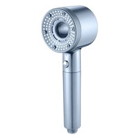 Pommeau de douche portable professionnel en ABS, 3 fonctions, double pression, filtration, effet pluie, pour projets hôteliers et salles de bain