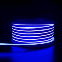 Bande LED étanche intérieure/extérieure avec télécommande pour câble en caoutchouc de silicium IP65 24V pour application paysagère
