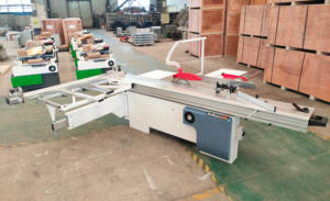 Scie à panneaux de 2600 mm avec table coulissante multifonction pour la coupe de bois à 45 degrés pour la menuiserie - Product Image 2