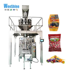 Multifunctionele Verticale Snoep-En Koekjesverpakkingsmachine Hete Automatische Multi-Scale Verpakkingsmachine