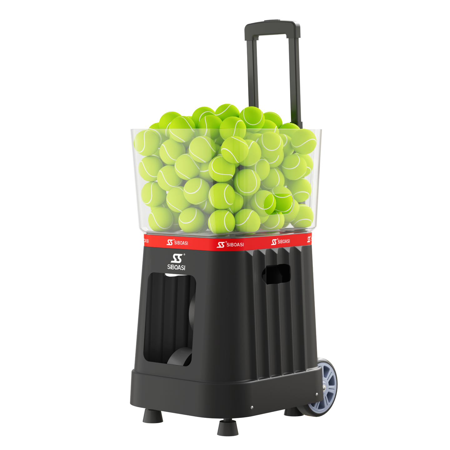 SIBOASI T7 Pro ABS Tennis Ball Machine Training Equipment 100-Ball Capacity SW10-T7 Model Guangdong Origin For Professional Spin