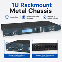 Processeur audio numérique DSP360, 3 entrées 6 sorties DriveRack, processeur audio DSP professionnel, machine audio de performance
