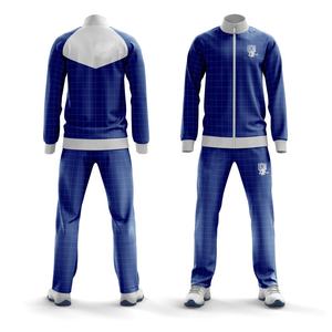 ชุดวอร์มผู้ชายแบบสลิมฟิต ลายสก็อตสองสี คุณภาพสูง ผลิตตามสั่ง กันน้ำ ผ้าโพลีเอสเตอร์/คอตตอน แบบกลับด้านได้ - Product Image 3