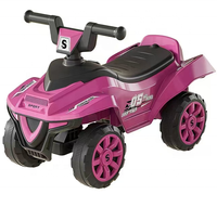 Voiture à pédales surdimensionnée pour enfants avec poignée, en plastique PP, pour les enfants de 2 à 4 ans, voiture électrique pour enfants unisexe