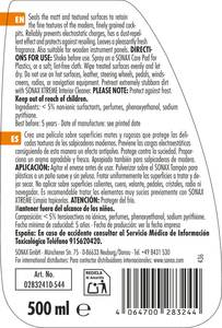 Nettoyant pour voiture Sonax Xtreme Cockpit 500 ml pour tableau de bord et console, pièces intérieures en plastique et surface mate - Product Image 6