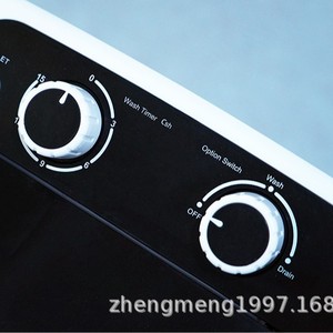 <b>Mini</b> Washing Machine 370x400x630mm Plastic Housing Electric Power Standard Wash Function Shoe Washer - Product Image 5