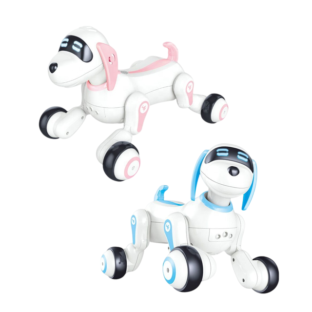 Ai Programable Intelligent Remote Control Fingerprint Sensor Toy Electronic Walking Pet Rc Robot Dog
