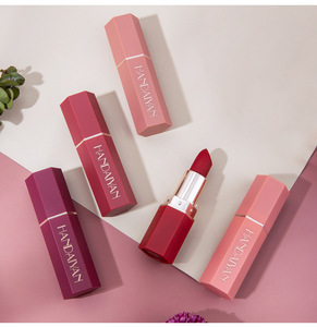 <span class=keywords><strong>HANDAIYAN</strong></span> Set de 6 Labiales Cremosos Minerales Mate, Terciopelo, Larga Duración, Resistentes al Agua y a la Transferencia, Kit de Maquillaje - Product Image 4