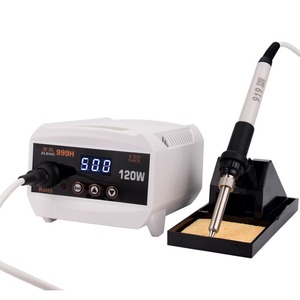 Zlong 988 Constant Temperature Soldering Station 70W Anti Static Analog Soldering <b>Iron</b> Set With Ceramic Heating Core - Product Image 2
