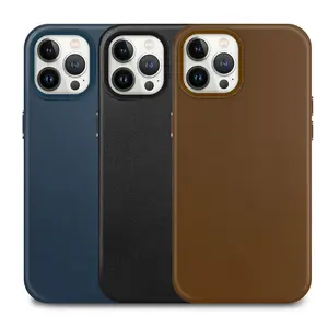 "Design Personalizado Luxo Pu Cell Mobile Leather Phone Case Covers Holster Full Bulk Business Sublimação Phone Cases Para Iphone 12